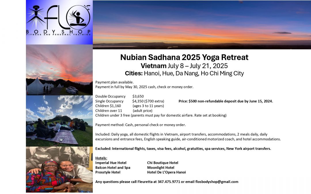Nubian Sadhana 2025 Yoga Retreat Vietnam